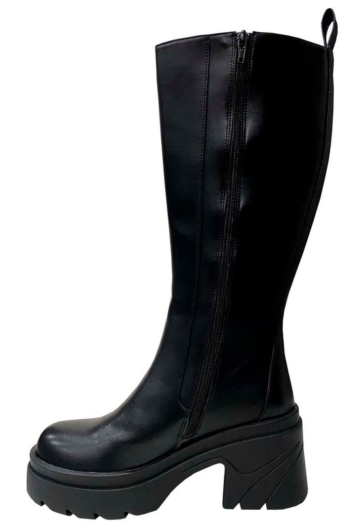 Bota Ecocuero ZAZ66 Negro Todopiel | Paris.cl