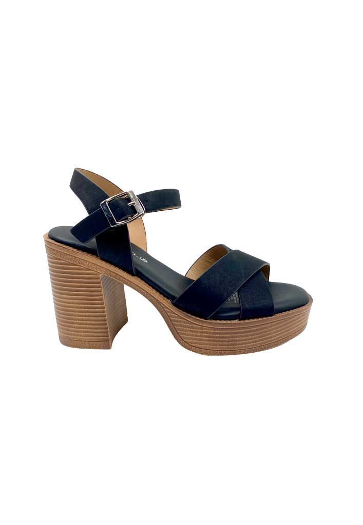 Sandalia Mujer Negro ZB031-0