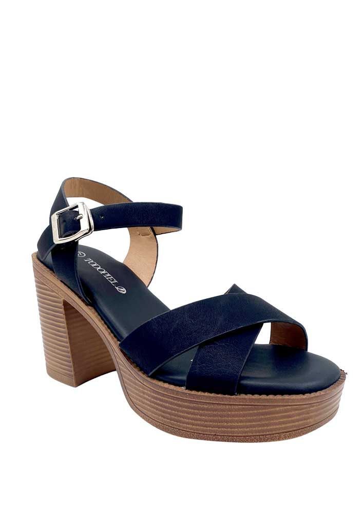 Sandalia Mujer Negro ZB031-1