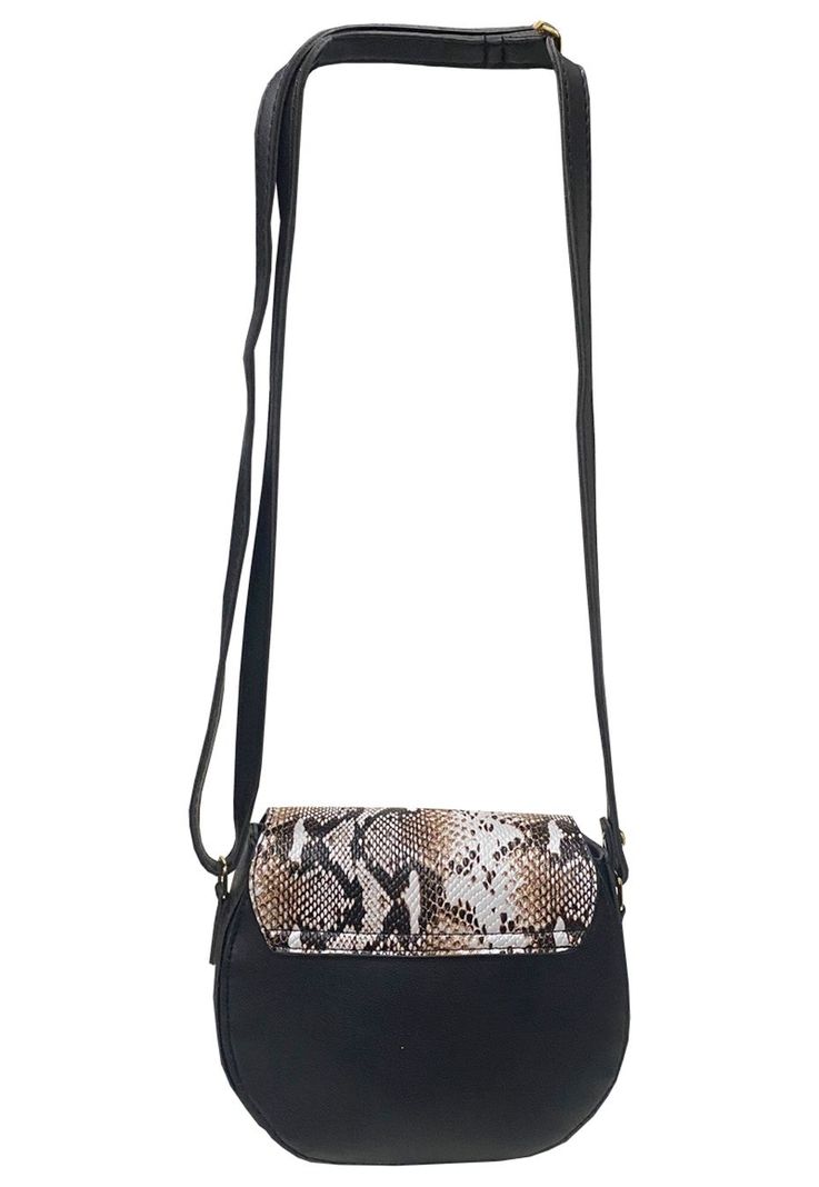 Cartera Cuero Ecológico CRT10 Negro-2