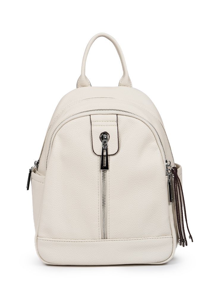 Mochila ecocuero CRX21 Blanco-0
