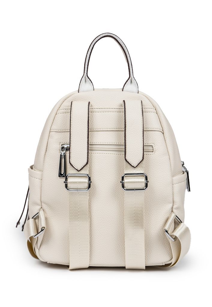 Mochila ecocuero CRX21 Blanco-2