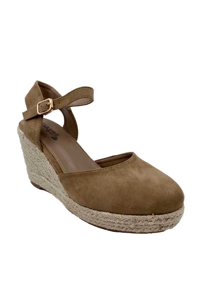 Alpargata Gamuza ecológica ZB018 Beige-1