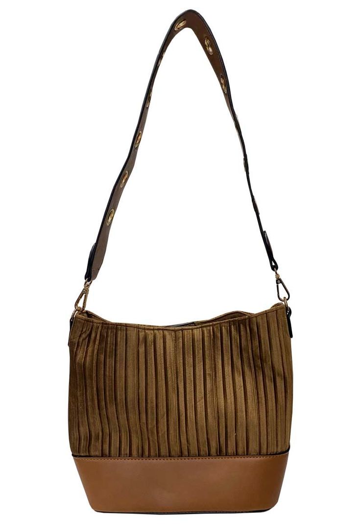 Cartera Cuero Ecológico CRO57 Camel-2