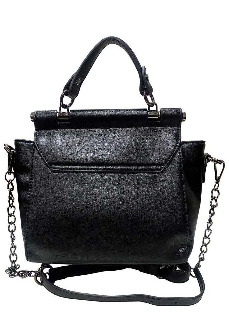 Cartera Cuero Ecológico CRM64 Negro-2