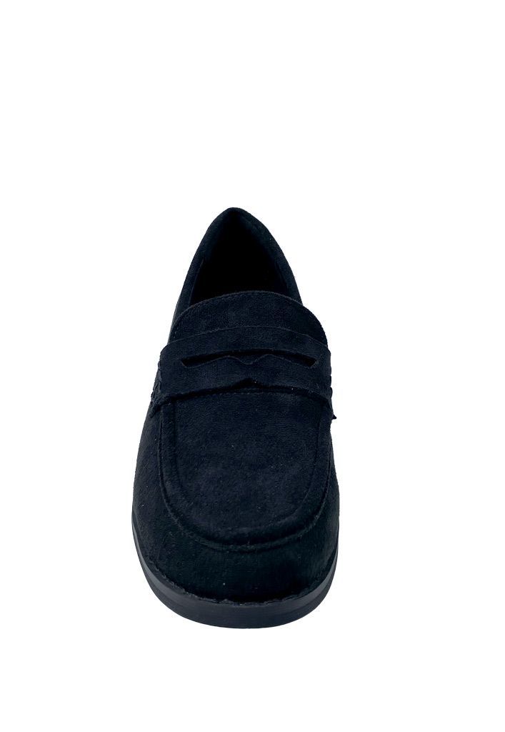 Mocasin Gamuza ecológica ZB008 Negro-2