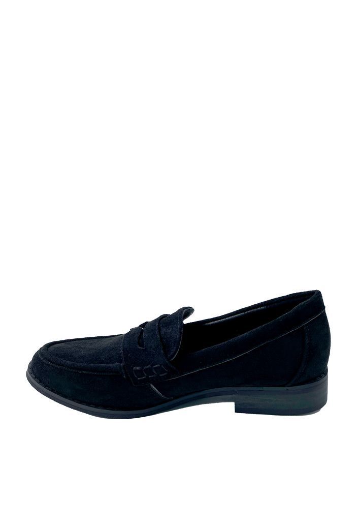 Mocasin Gamuza ecológica ZB008 Negro-4