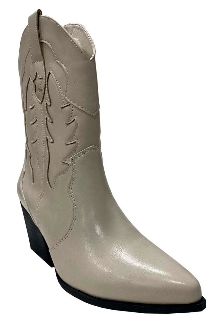 Botin Ecocuero ZAZ69 Blanco Invierno-1