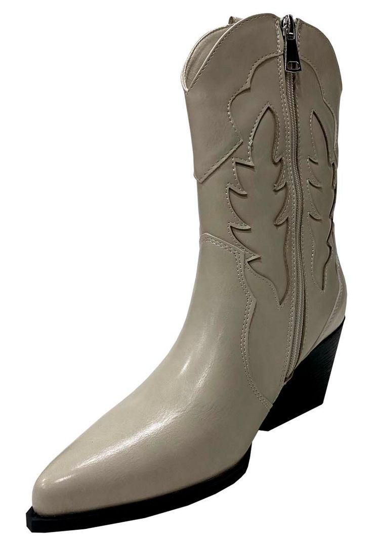 Botin Ecocuero ZAZ69 Blanco Invierno-3