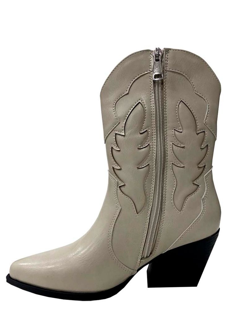 Botin Ecocuero ZAZ69 Blanco Invierno-4