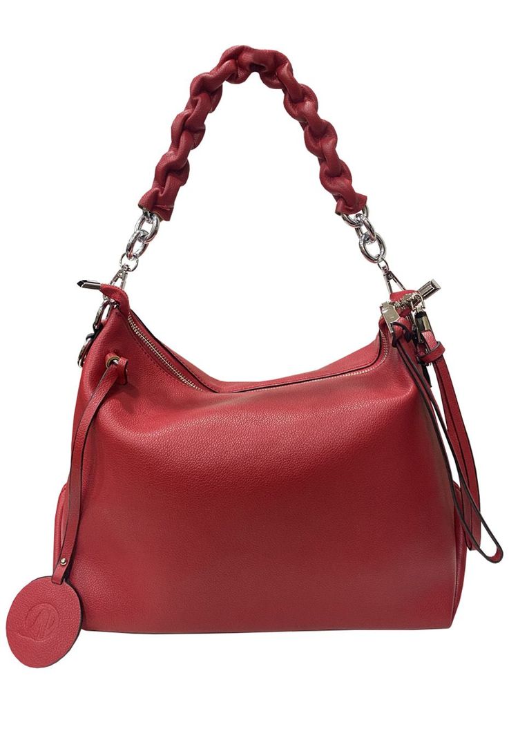 Cartera Cuero Ecológico CRT71 Rojo-0