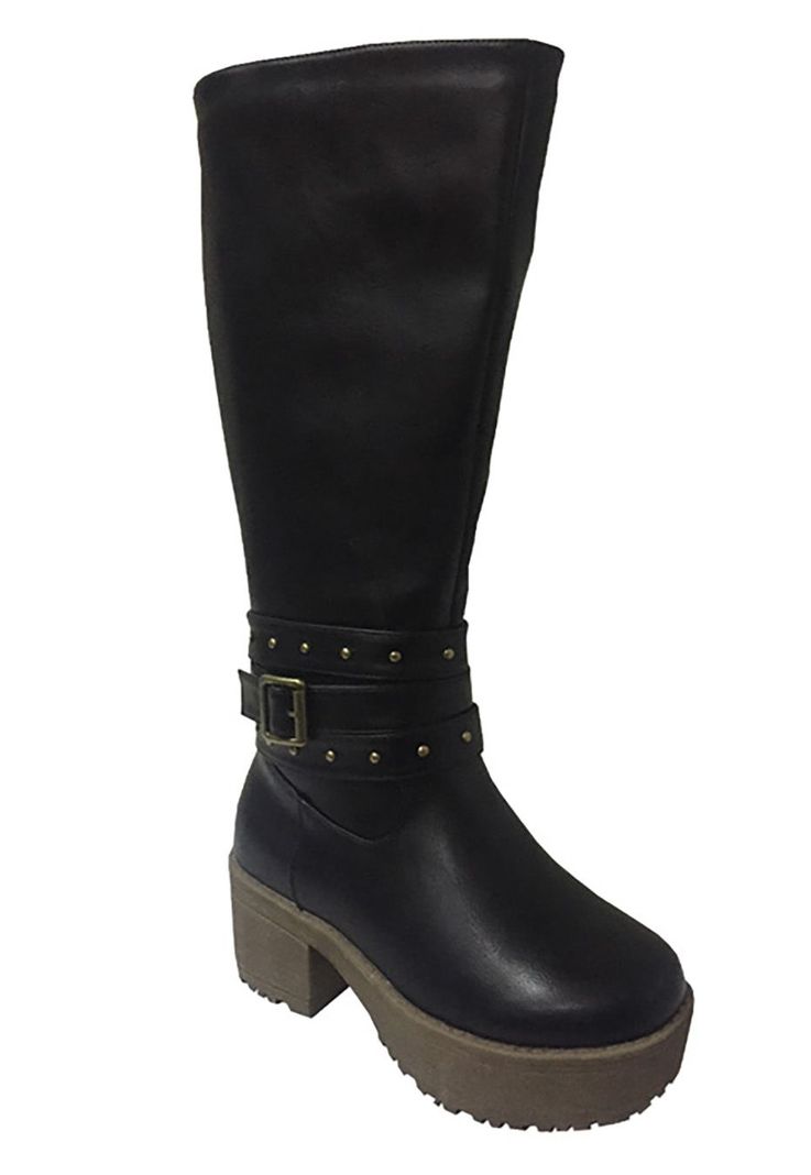 Bota Ecocuero ZAV23 Negro-1
