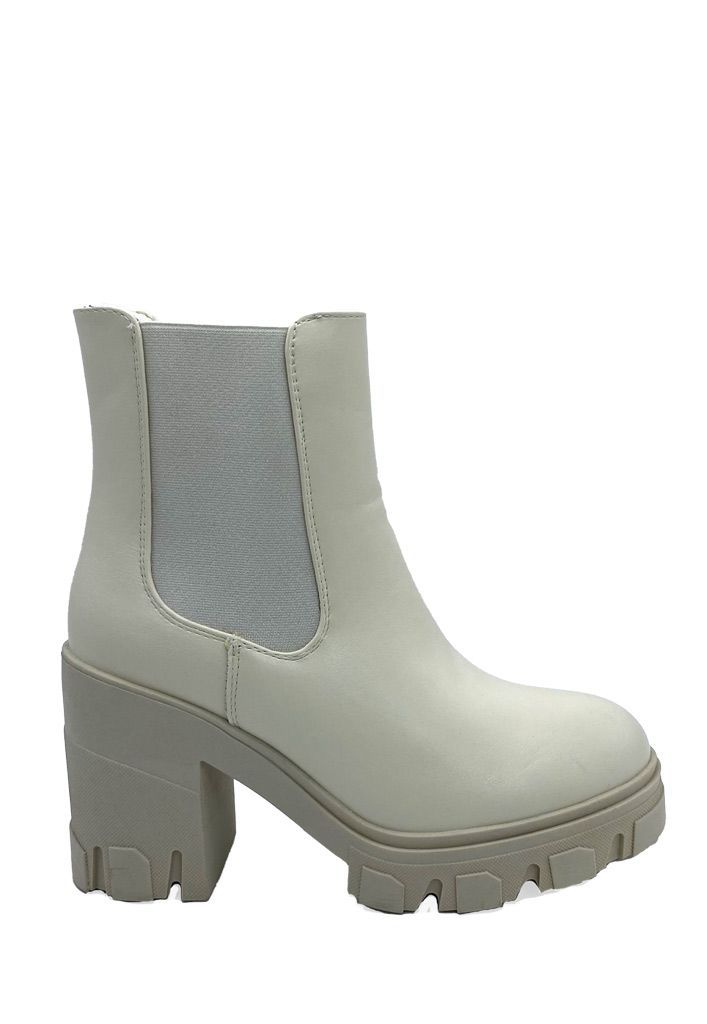 Botin ZAZ95 Ecocuero Blanco Invierno-0