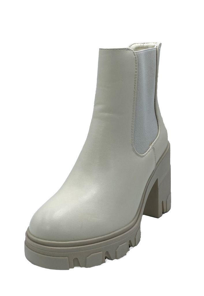 Botin ZAZ95 Ecocuero Blanco Invierno-3