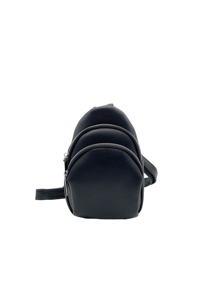 Bandolera Ecocuero Negro CRU36-0