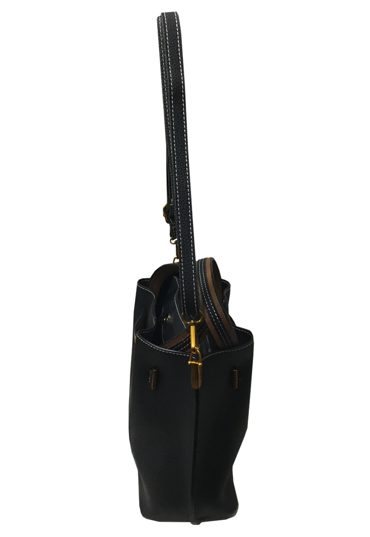 Cartera Cuero Ecológico CRP44 NegroCafe-1