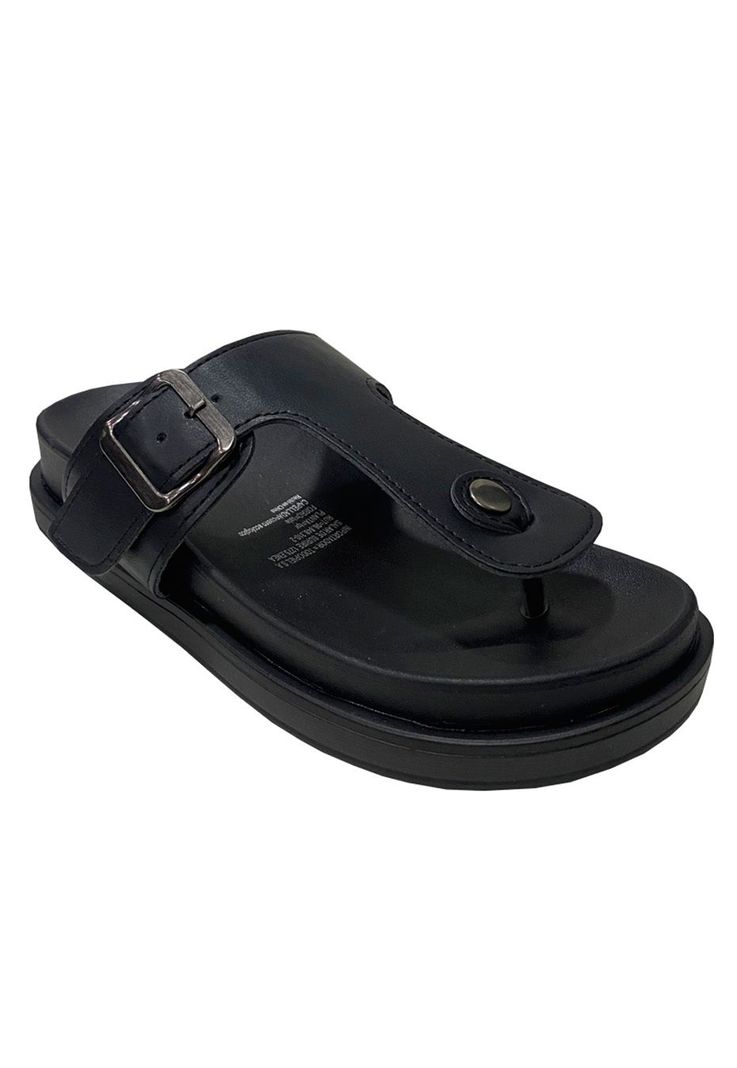 Sandalia Ecocuero ZAY90 Negro-1