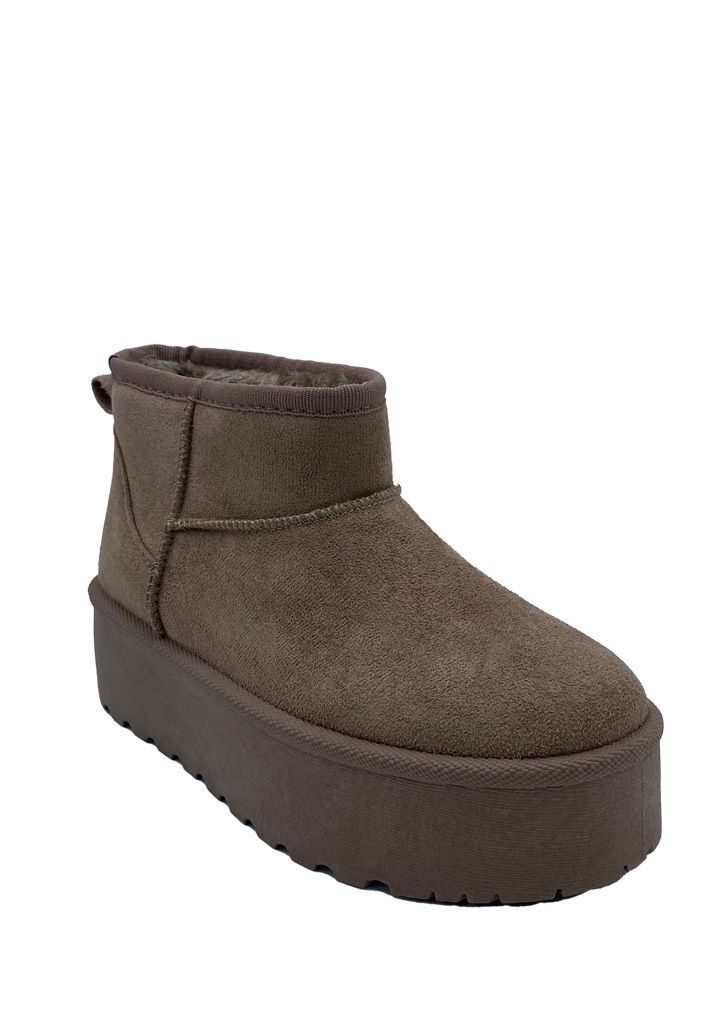 Botin ZB005 Gamuza Ecológica Taupe-1