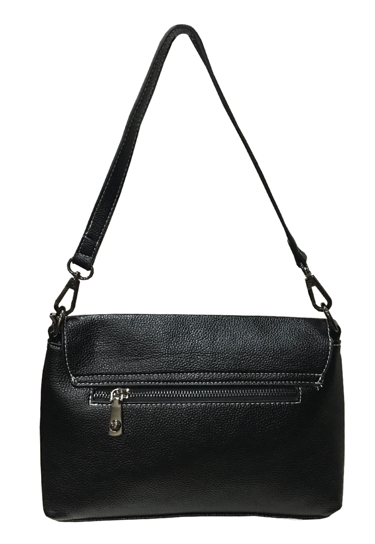 Cartera Cuero Ecológico CRP23 Negro-2