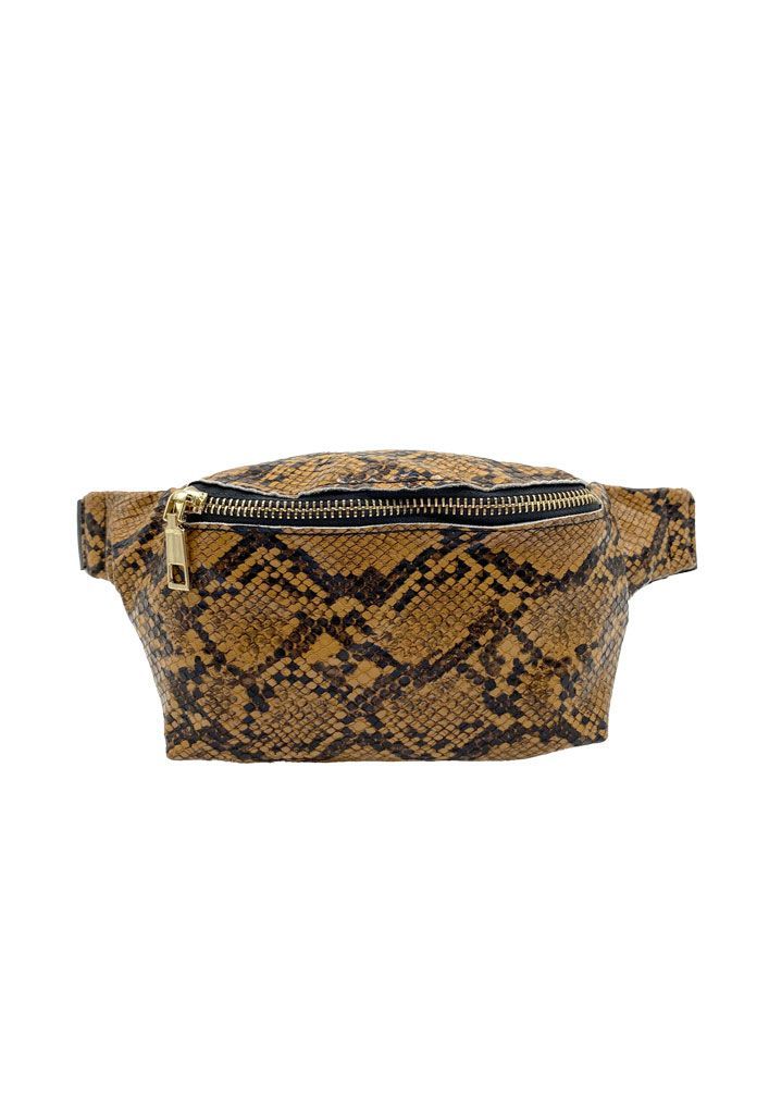 Bandolera Ecocuero Café CRU10-0