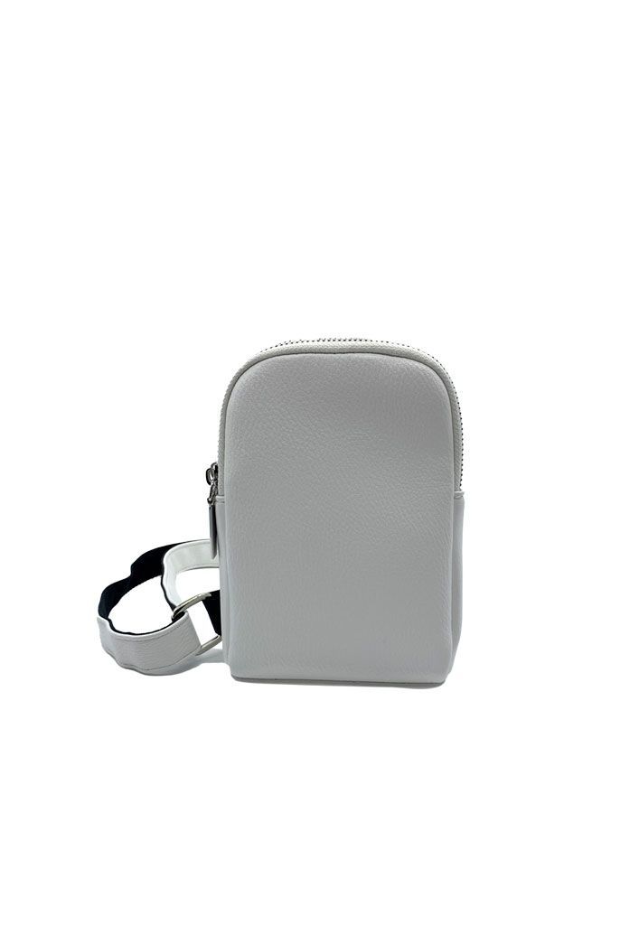 Bandolera Ecocuero Blanco CRU35-0