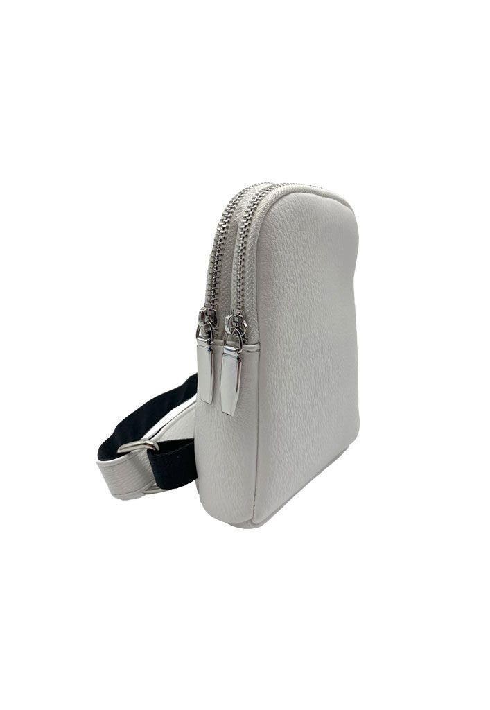 Bandolera Ecocuero Blanco CRU35-1