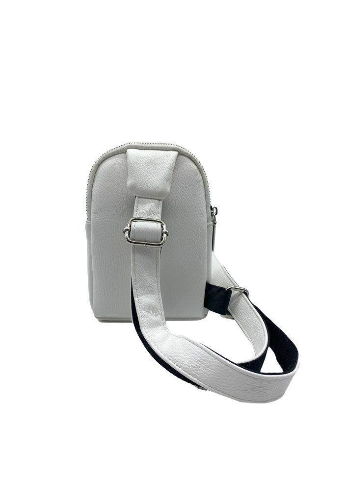 Bandolera Ecocuero Blanco CRU35-2