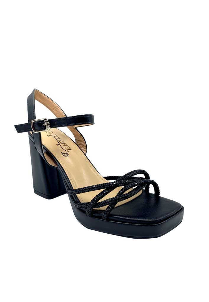 Sandalia Ecocuero ZB015 Negro-1