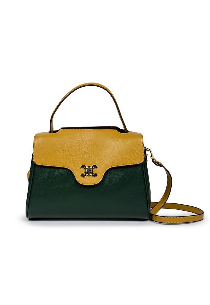 Cartera ecocuero CRU98 Verde-0