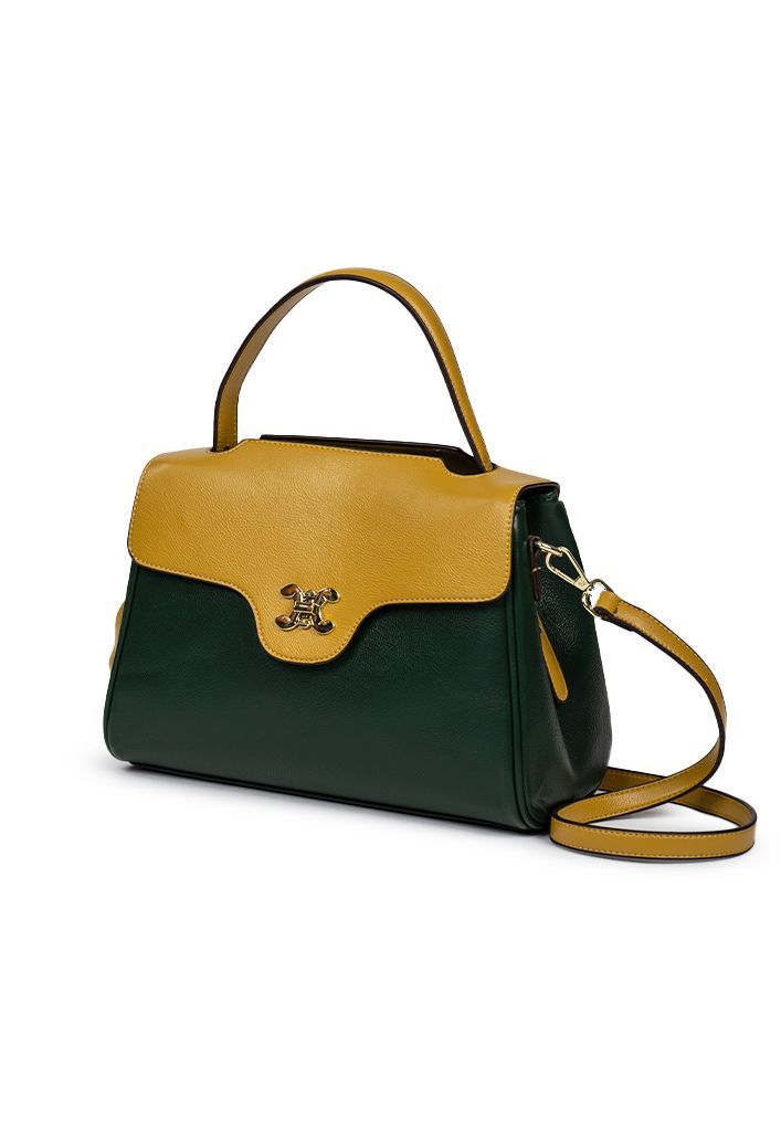 Cartera ecocuero CRU98 Verde-2