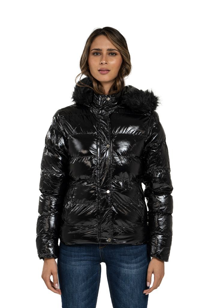 Parka CHG73 Poliéster Negro