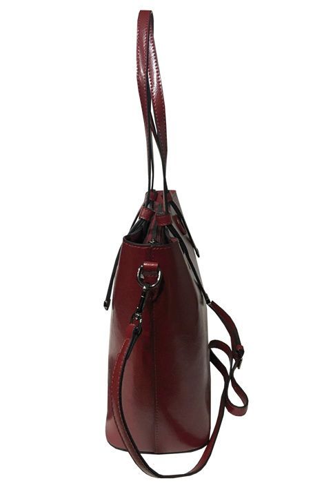 Cartera Cuero CRT27 Burdeo-1