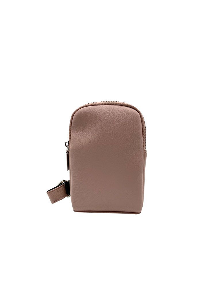 Bandolera Ecocuero Rosa CRU35 Rosado