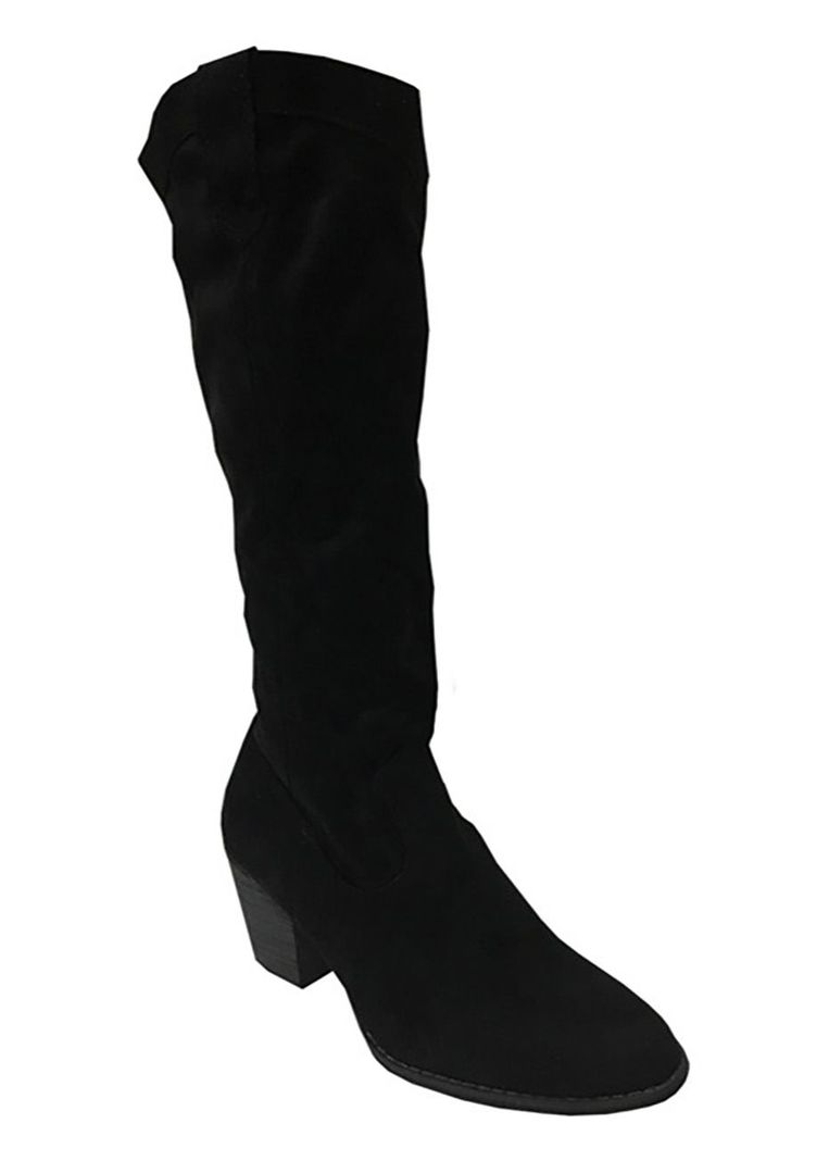 Bota Gamuza Ecológica  ZAW65 Negro-1