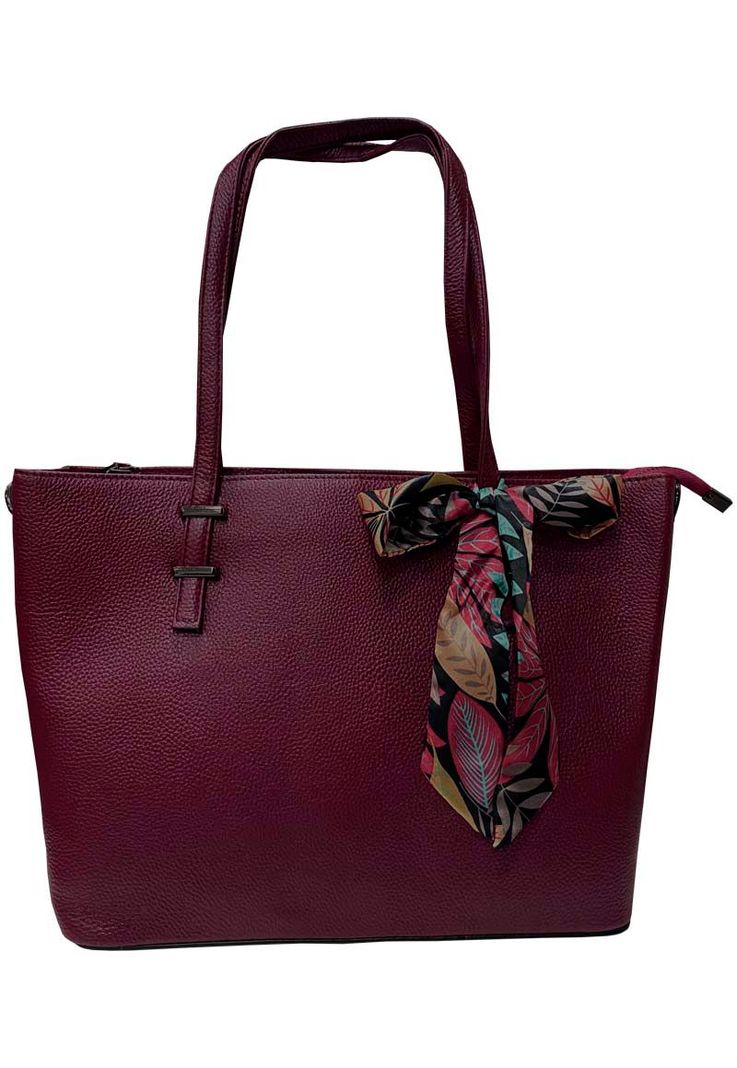Cartera Cuero CRT38 Rojo-0