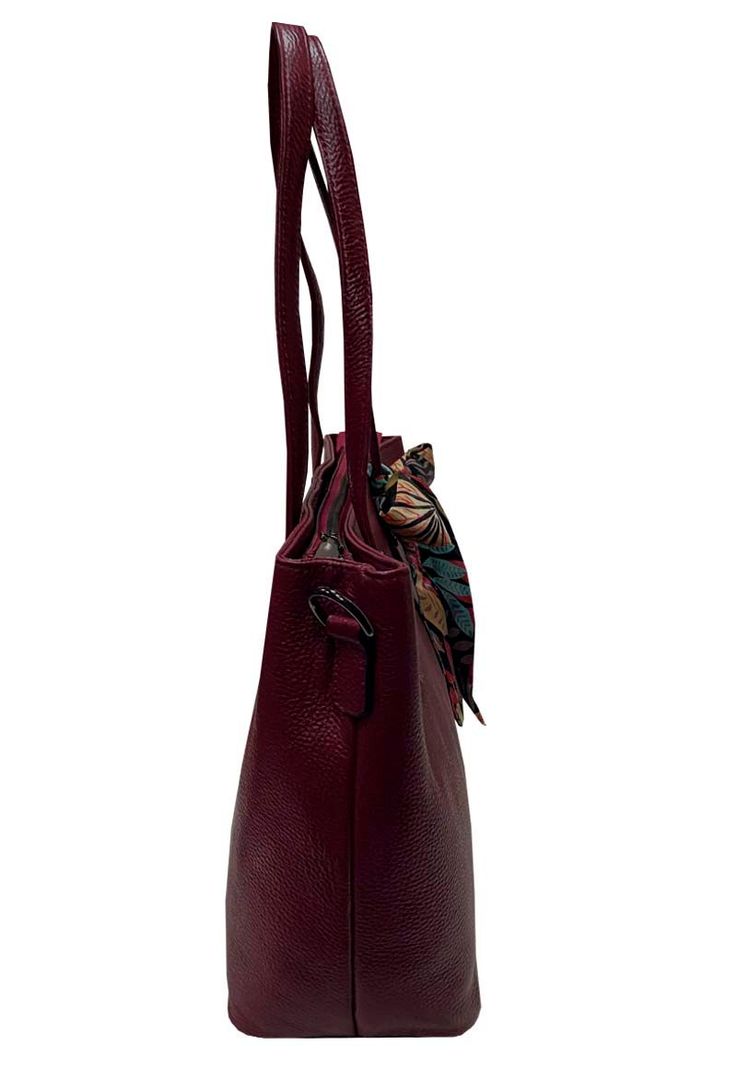Cartera Cuero CRT38 Rojo-1