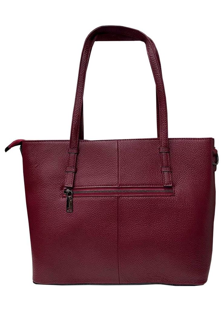 Cartera Cuero CRT38 Rojo-2