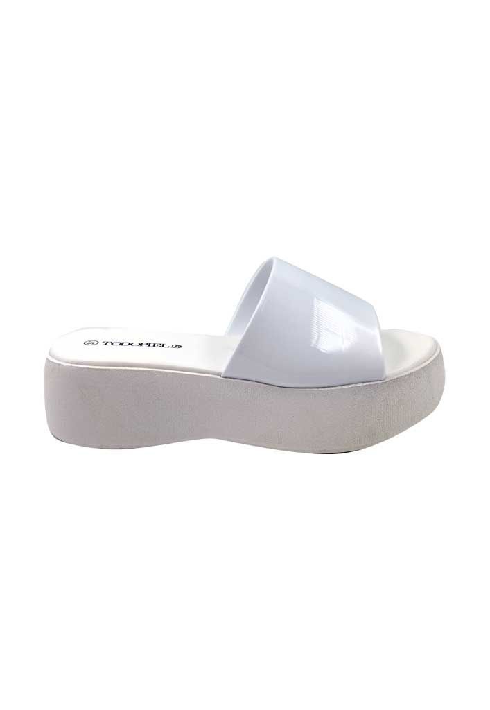 Sandalia Goma ZB039 Blanco-0