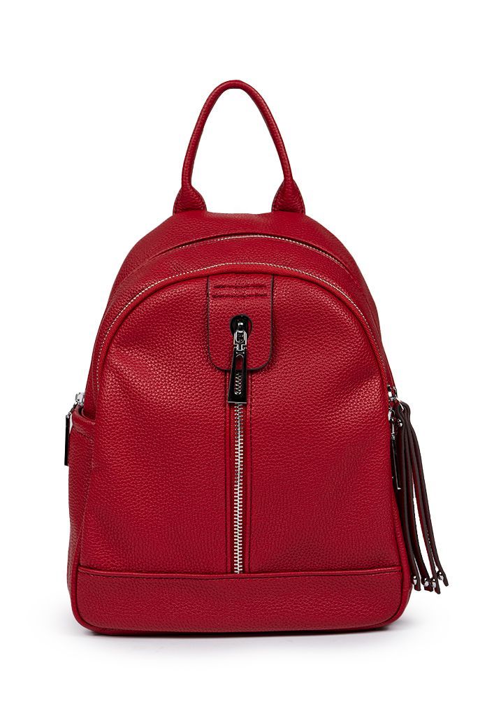 Mochila ecocuero CRX21 Rojo-0