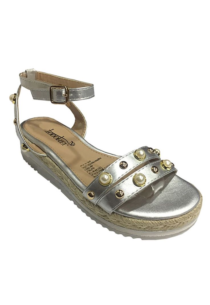 Sandalia Ecocuero ZAV99 Plata-1