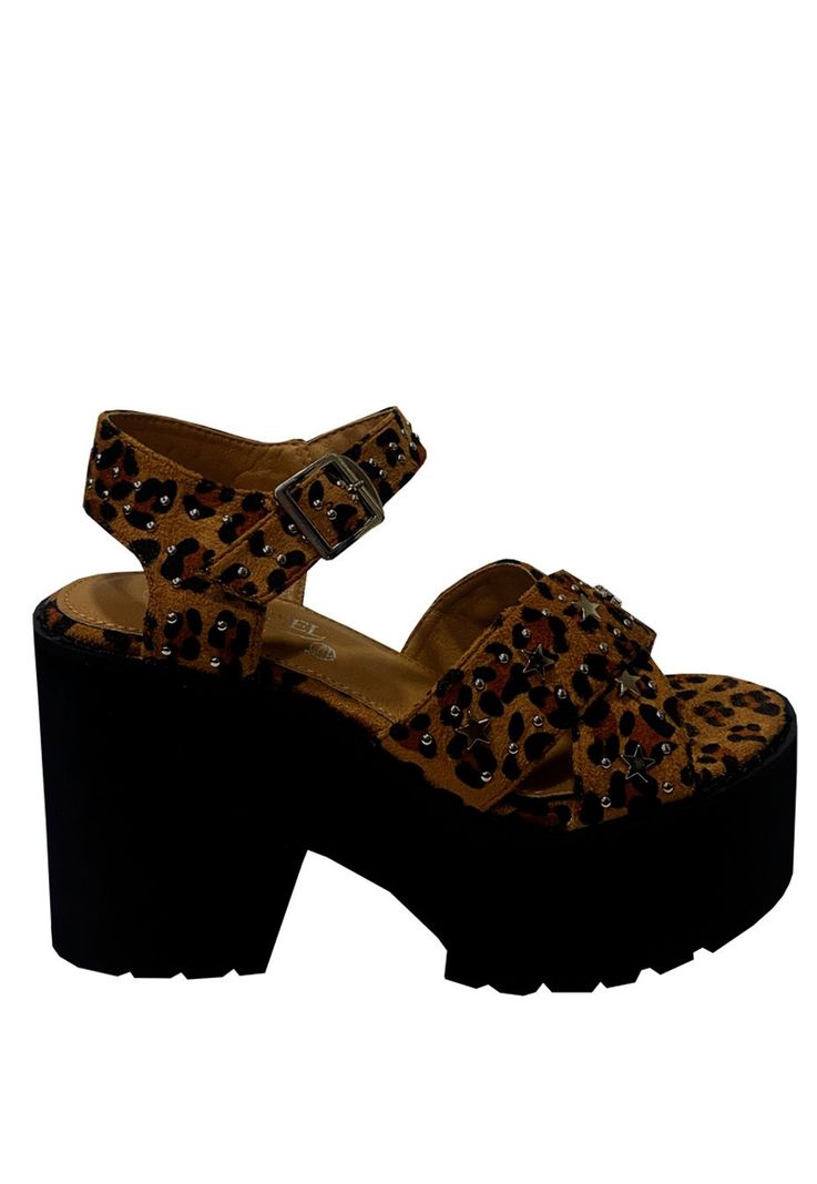 Sandalia Gamuza Ecológica ZAZ26 AnimalPrint-0