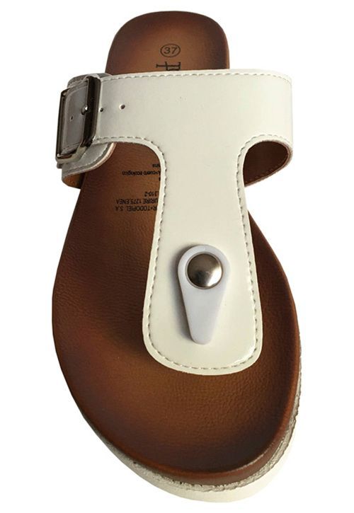 Sandalia Ecocuero ZAY41 Blanco-2