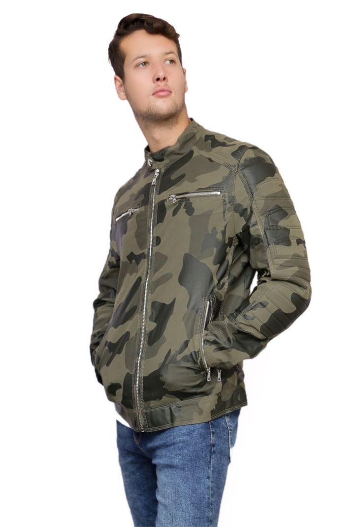 Chaqueta Ecocuero CHF99 Verde-2