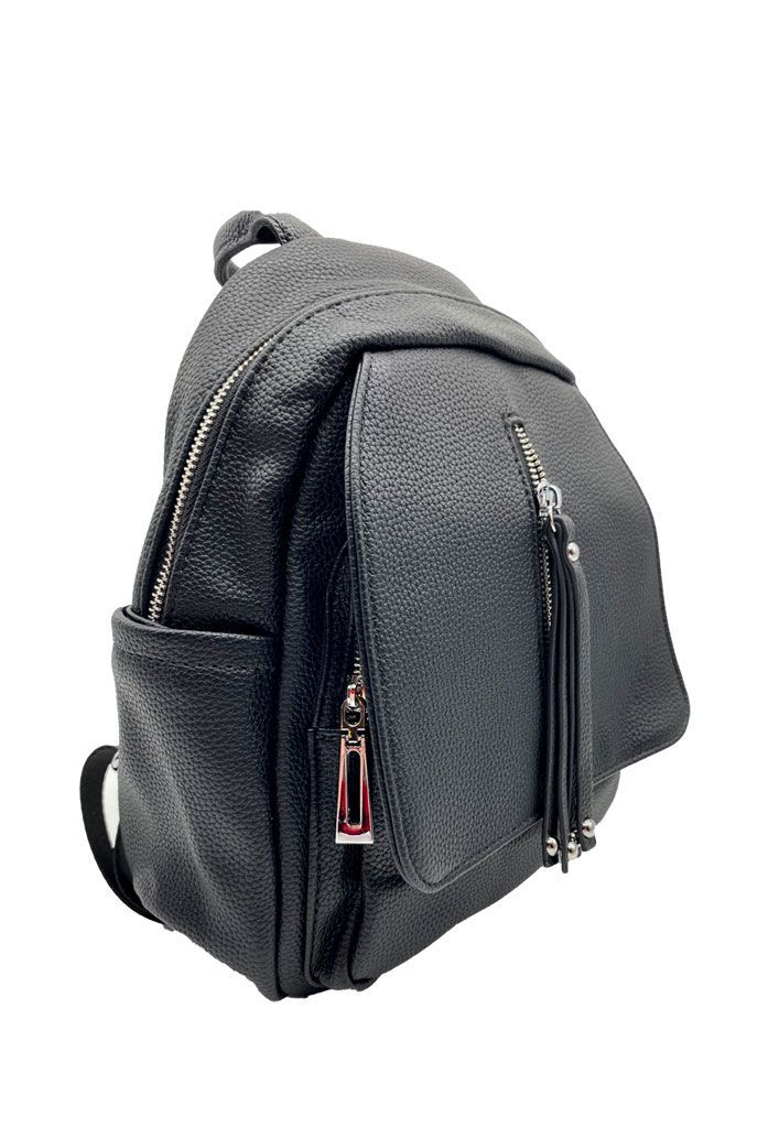 Mochila Ecocuero Negro CRX19-1