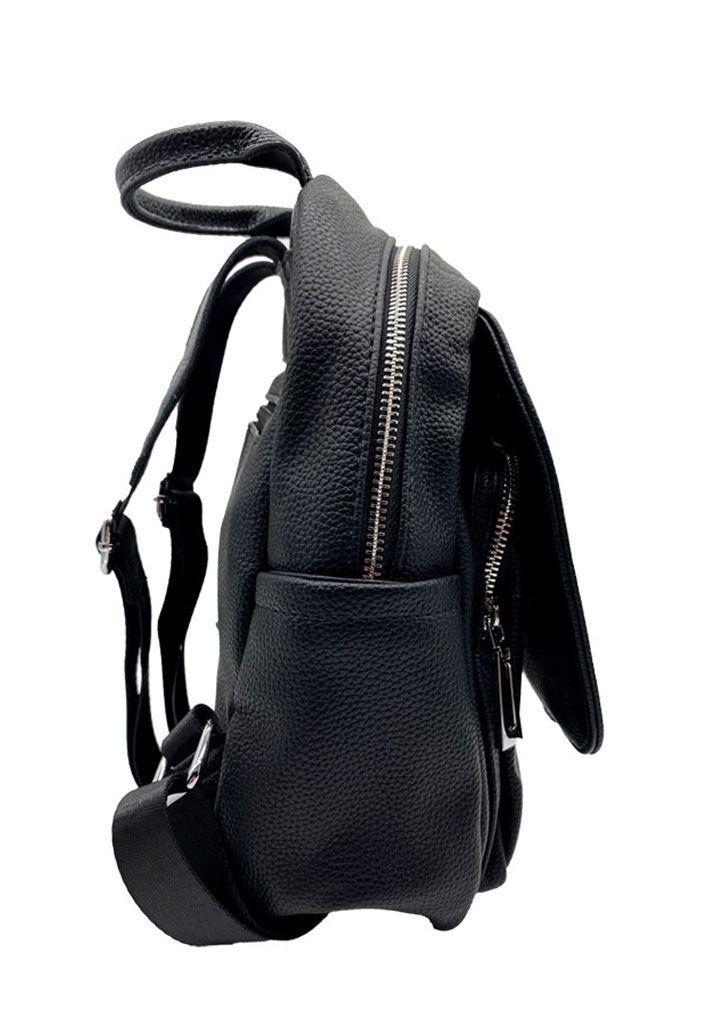 Mochila Ecocuero Negro CRX19-2