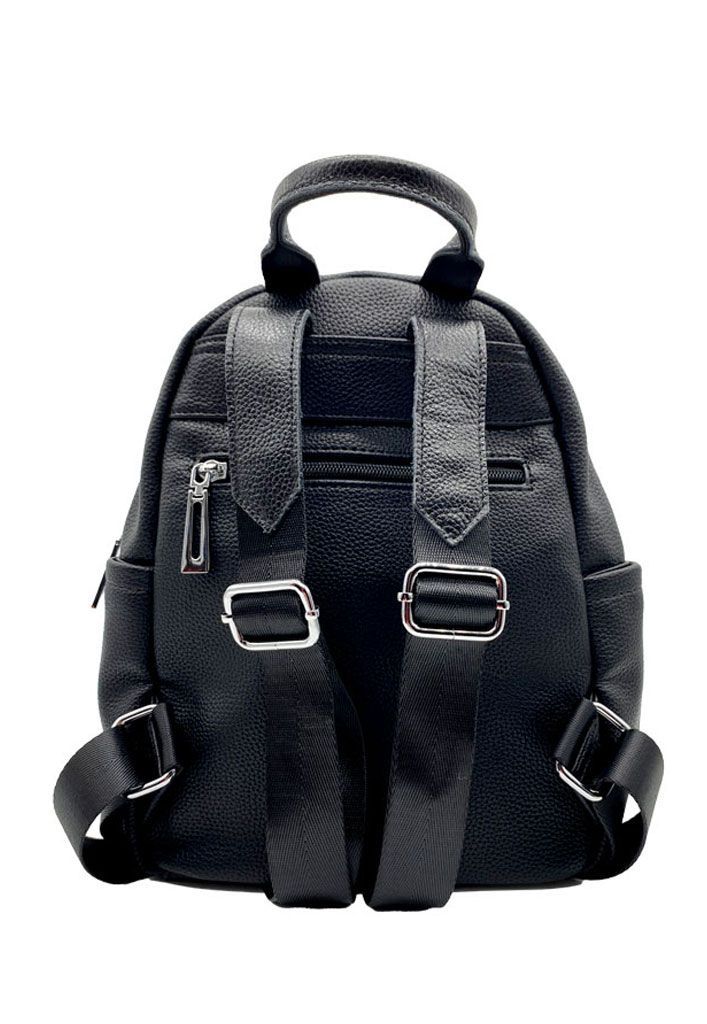 Mochila Ecocuero Negro CRX19-3