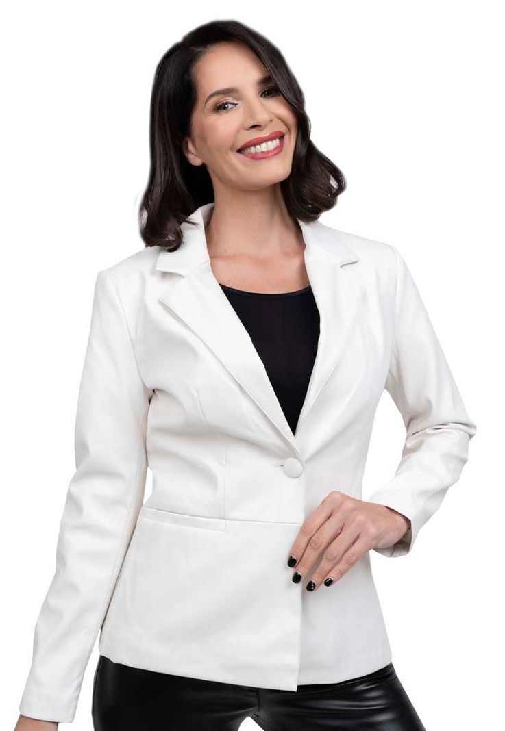 Blazer EcoCuero CHG65 Blanco-1