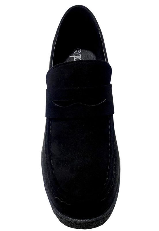 Mocasin Gamuza Ecológica ZAZ45 Negro-2