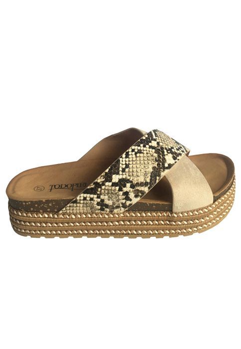 Sandalia Ecocuero ZAY34 Beige-0