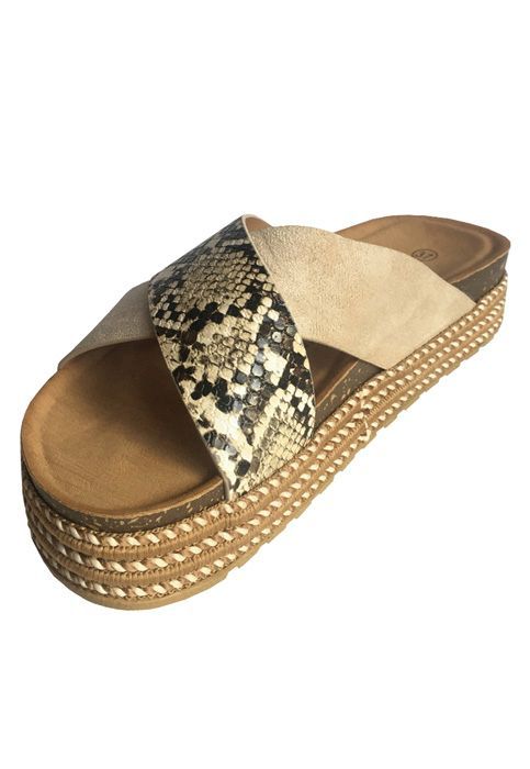Sandalia Ecocuero ZAY34 Beige-3